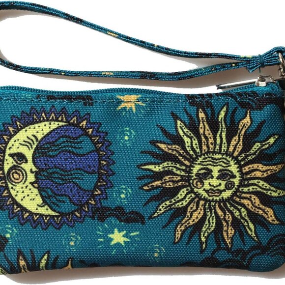 surfer wallet, id case wallet for women for lanyards, keychain coin pouch, Zip I - Picture 3 of 9